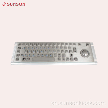 Vandal metalsic braille keyboard yeruzivo kiosk